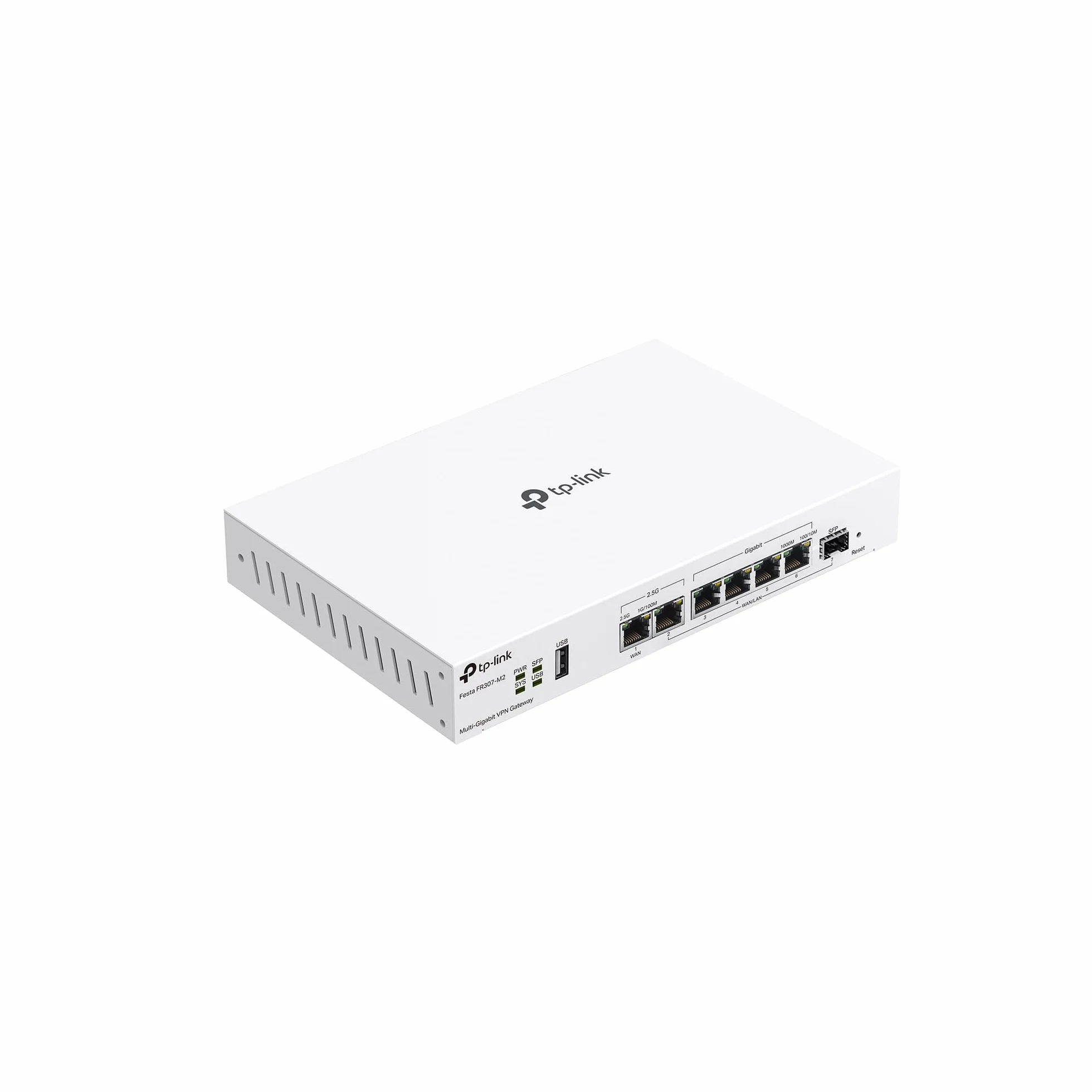 TP-Link Festa FR307-M2 | Passerelle de routeur filaire VPN multi-Gigabit | 2 x 2,5 G+5 x Gigabit+1 x USB WAN | Réseau auto-organisé | Cloud gratuit | Équilibre de charge | IPSec/PPTP/L2TP/OpenVPN | Ne
