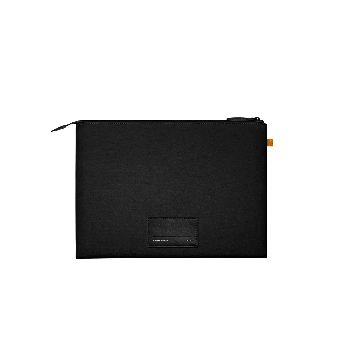 Native Union W.F.A MacBook Sleeve 14" – Étui Minimaliste Fin en matériaux recyclés avec Protection 360 degrés – Compatible avec MacBook Pro 14” M4 (2024), MacBook Air 13” – Noir