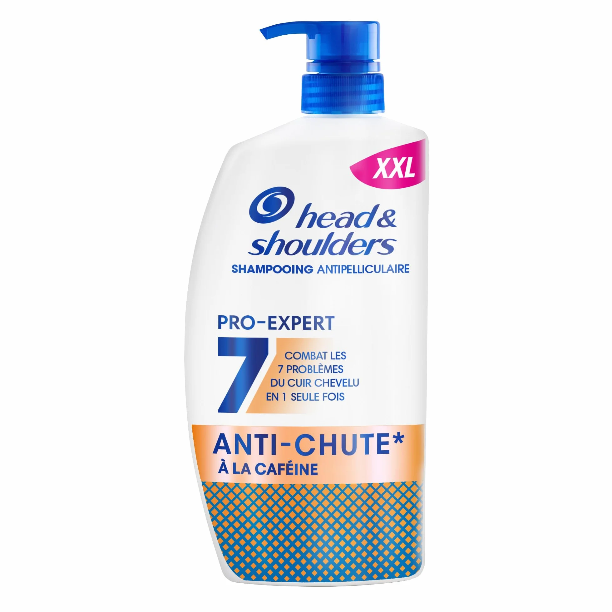 Head & Shoulders Pro-Expert 7 Shampoing Antipelliculaire Anti-chute à la Caféine 800ml