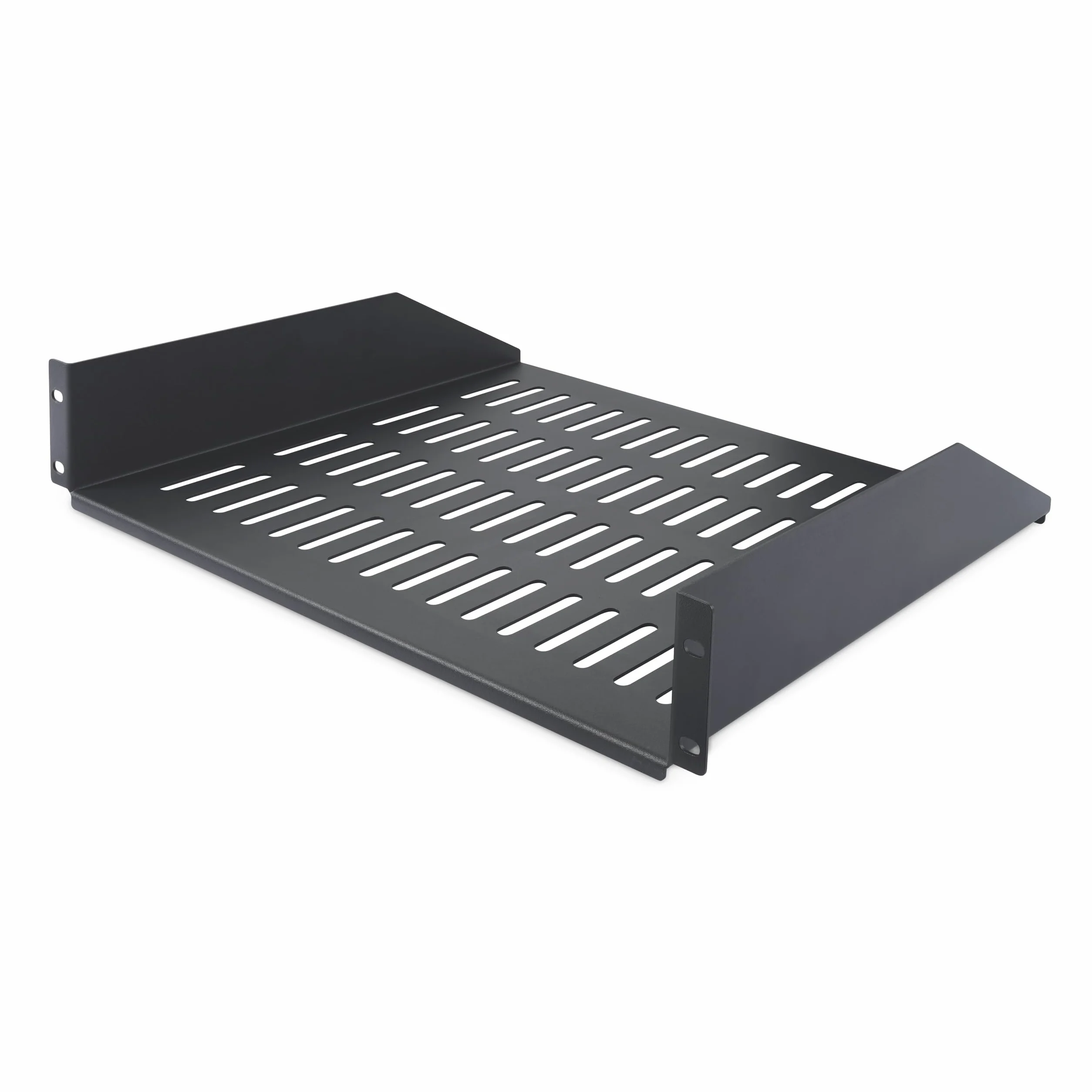 StarTech Étagère Ventilée Rack 2U, 41,5cm, 20kg (CABSHELFV2U-16-RACK) | Plateau, Montage en rack, Armoire, Acier SPCC, Écrous et vis