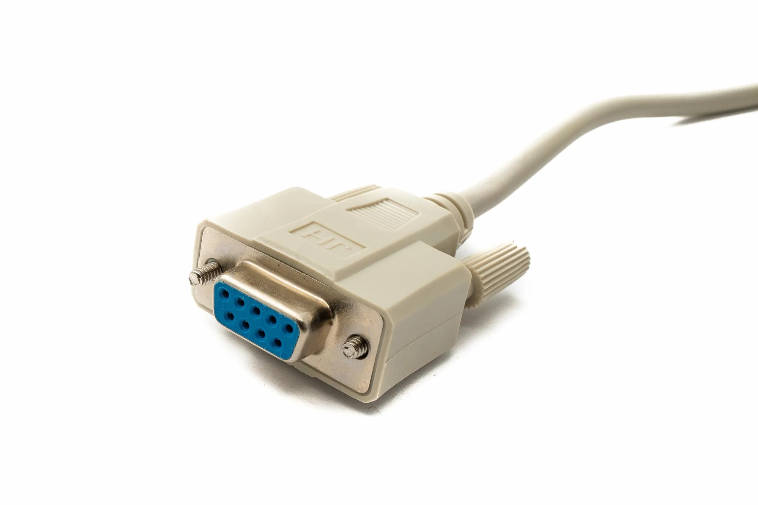 Câble RS232 DB9 5 m 9 broches femelle vers femelle Adaptateur Gris