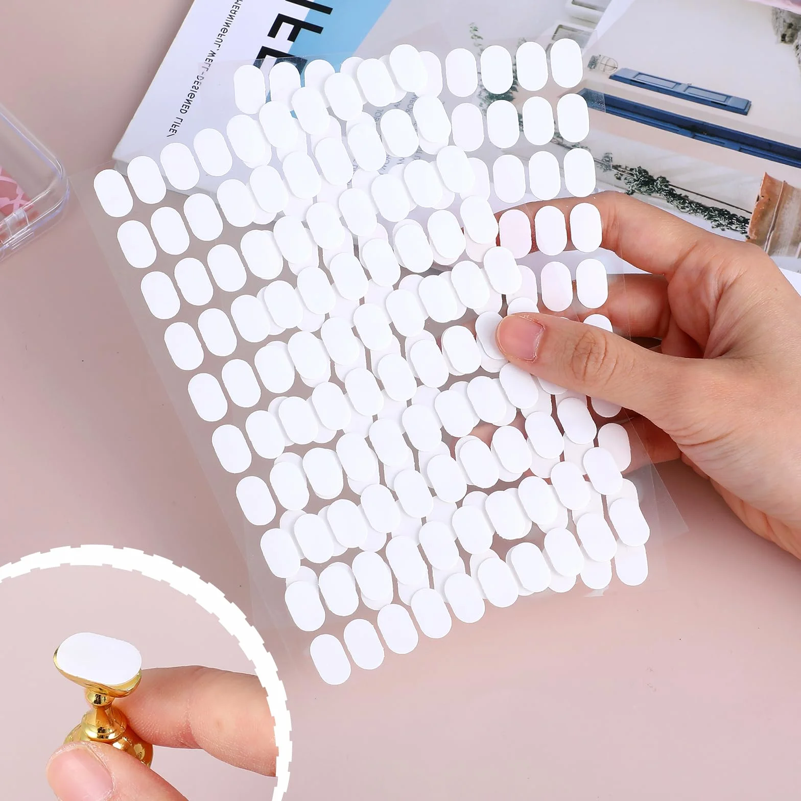 Supports Acryliques d'Ongle 3600, Support d'Exercice pour Ongle Gel DIY