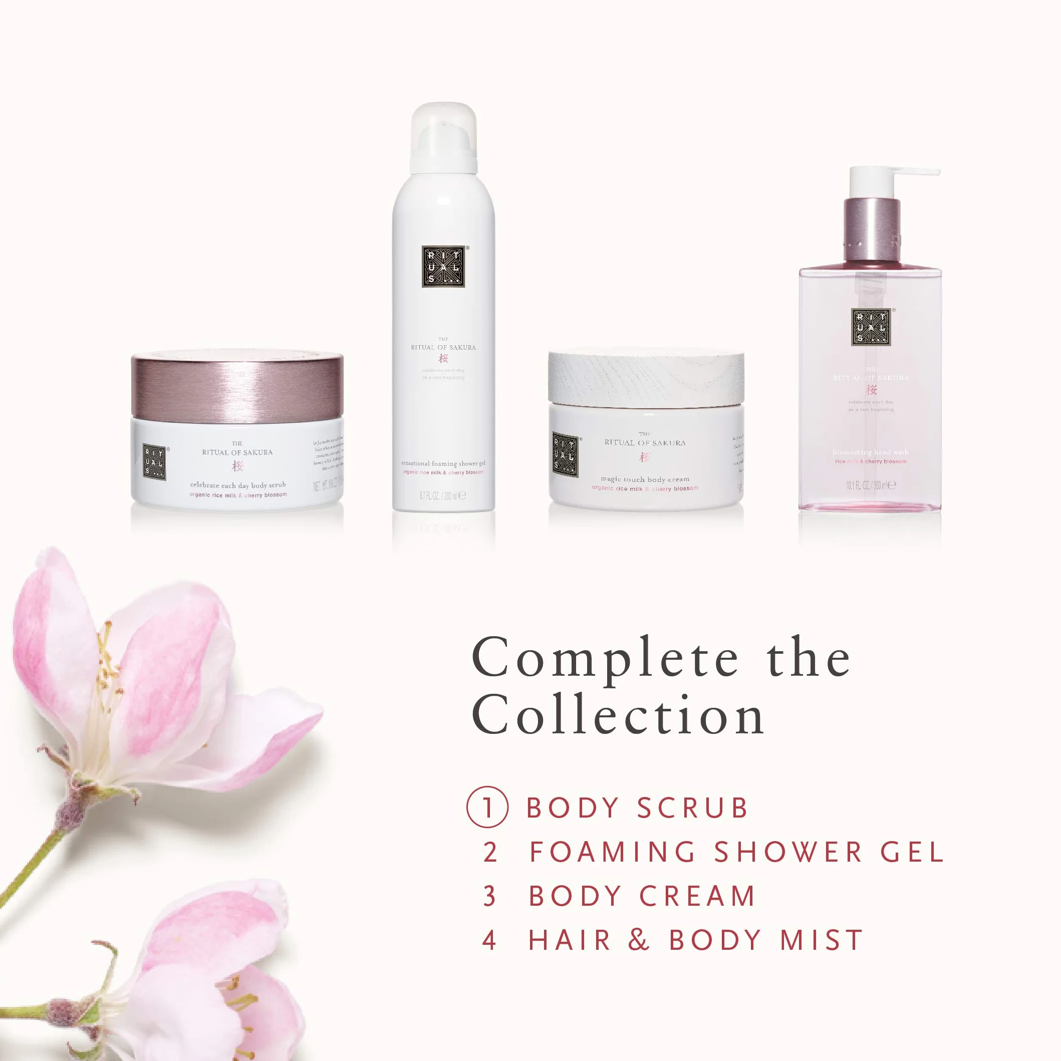 THE RITUAL OF SAKURA body scrub 250 gr