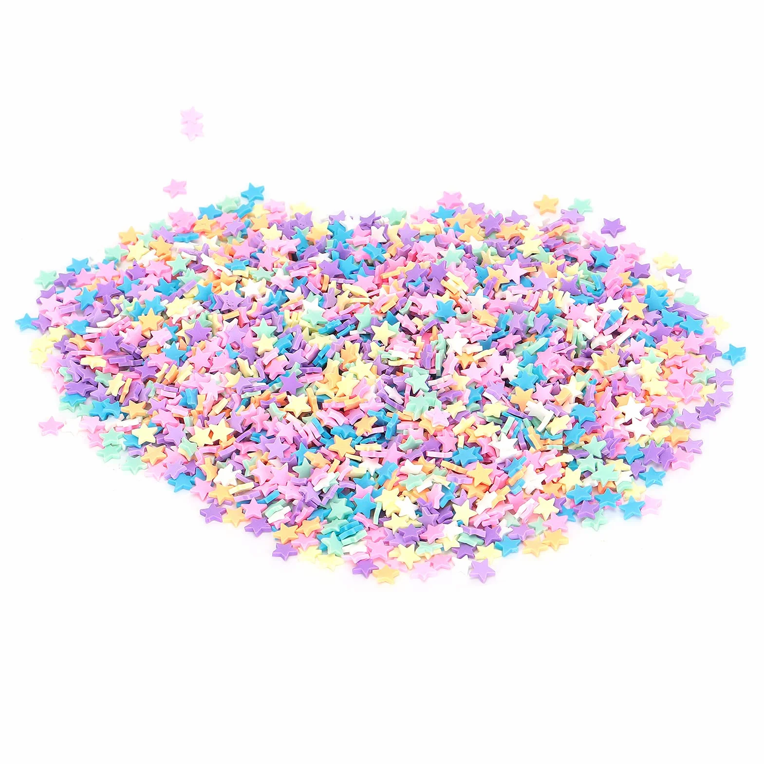Tranches d'argile étoilées imperméables 30g pour Nail Art décoration tasse