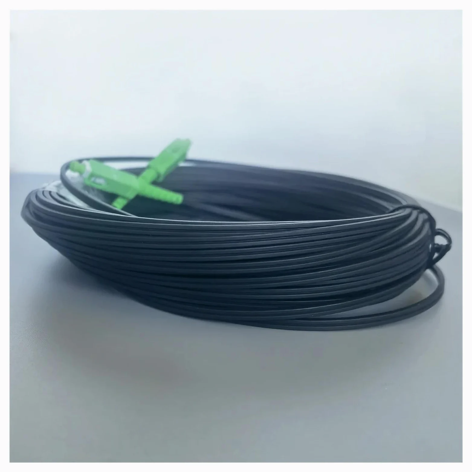 Cordon de raccordement à fibre optique monomode SC/APC vers SC/APC – Câble de dérivation intérieur de 10 M à 60 M, 1 pièce(50M)