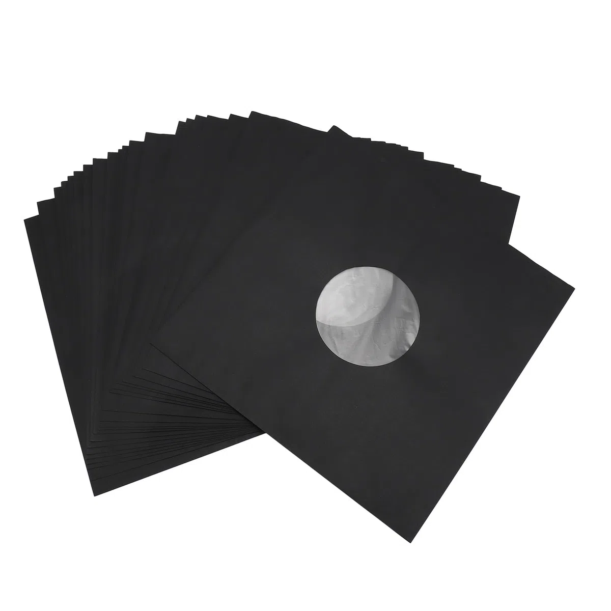 Lot de 20 Pochettes de Disque Vinyle 12 Pouces 350 g/m² en Carton épais for Disque 33 TR/Min, Antistatique