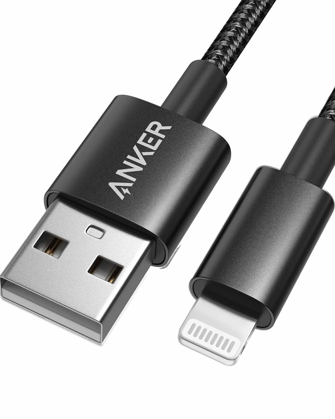 Anker Cable USB-A vers Lightning Nylon MFi 1 m pour iPhone iPad