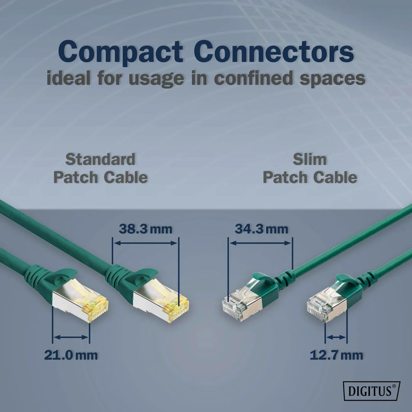 DIGITUS Câble LAN Cat 6A – 3 m – 10 pièces – Slim – F/FTP – Vert | 10 Gbit/s – Blindé – PoE+ – AWG 32/7 – LSZH – Câble réseau RJ45 – Compatible Cat 6 et Cat 7