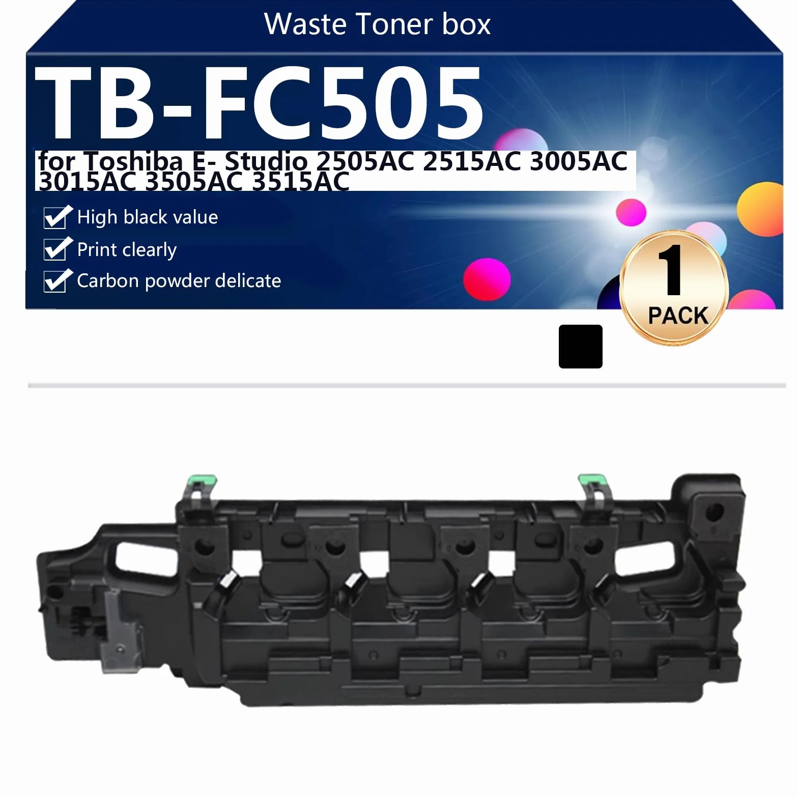 TB-FC505 Bac de Récupération de Toner Usagé de Remplacement pour Toshiba E-Studio 2505AC 2515AC 3005AC 3015AC 3505AC 3515AC Imprimantes