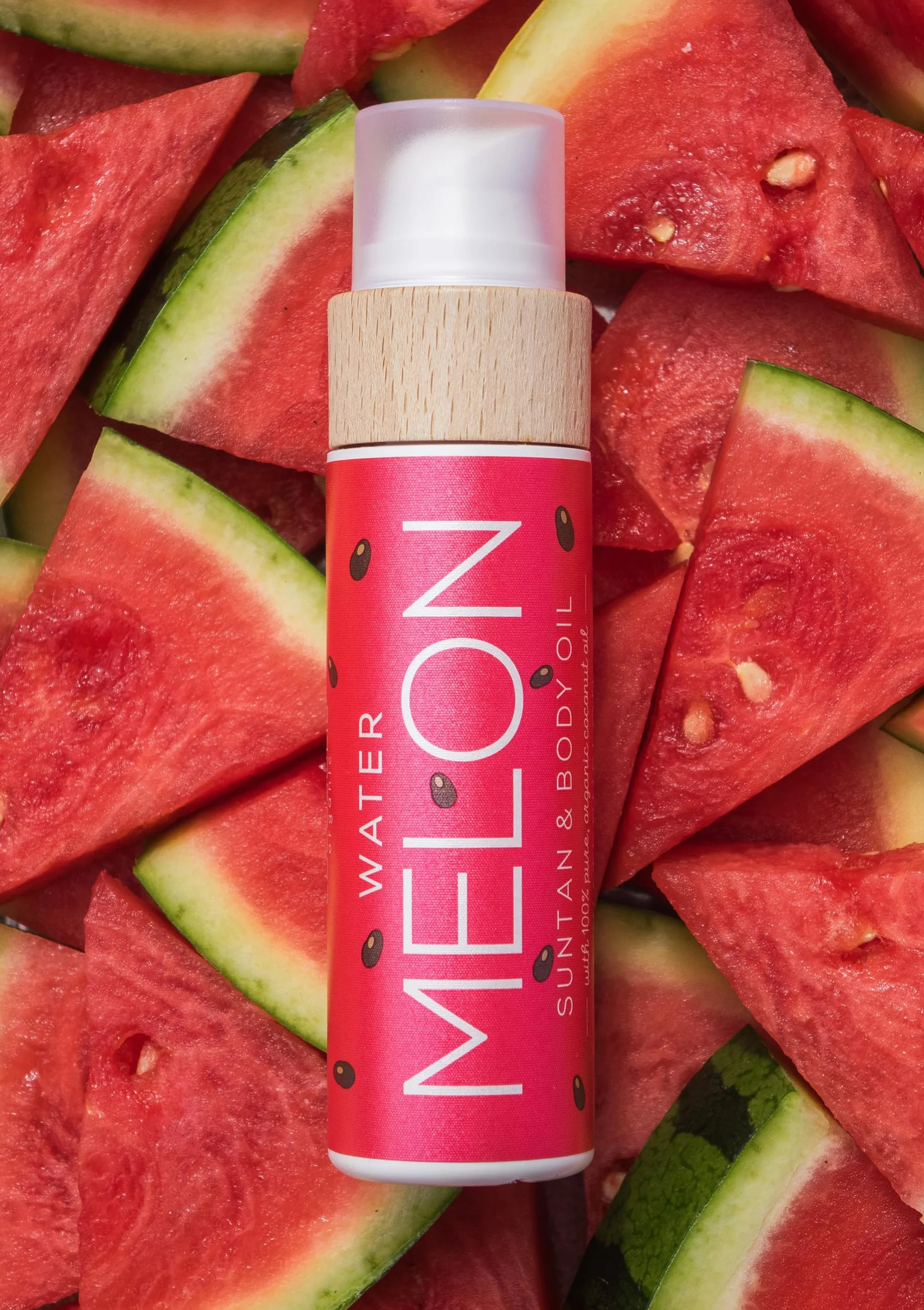 COCOSOLIS Watermelon Accélérateur de bronzage Huile bio Vitamine E pour bronzage intense rapide