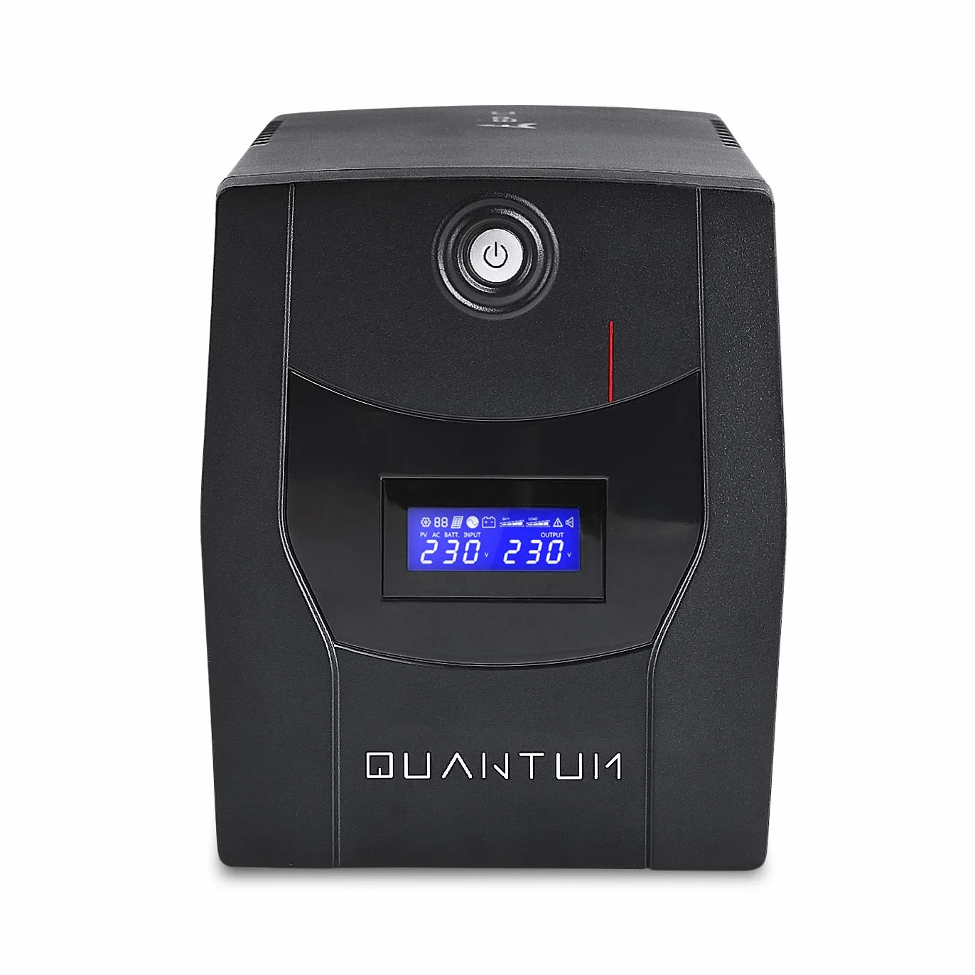 EPYC Quantum Onduleur UPS 2200VA 1320Watt Line Interactive 5 Prises Schuko IEC Écran LCD