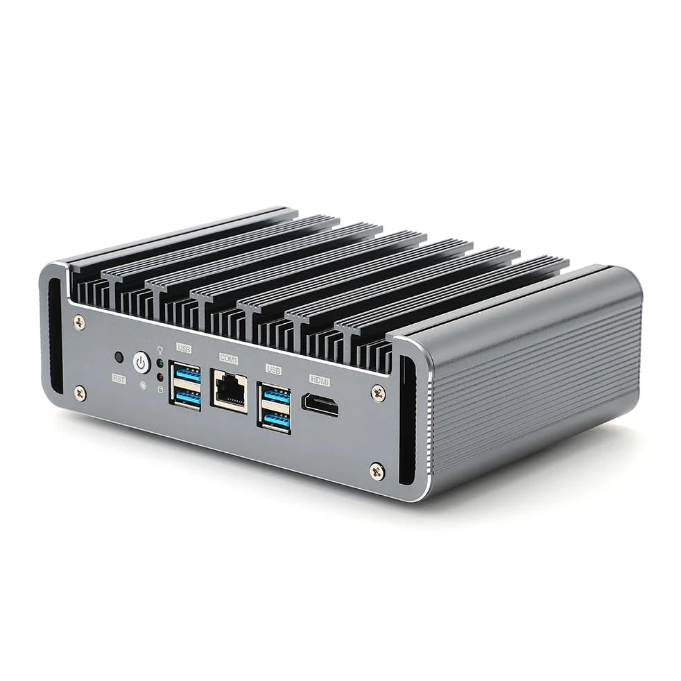Firewall Hardware, PFSense, Mikrotik, OPNsense, VPN, Network Security Appliance, Router PC, I3 8130U, RS36, 6 x I211 Gigabit Nics, 4 x USB3.0, COM, HDMI, Fanless, 0 RAM, 0 Storage, Barebone No System