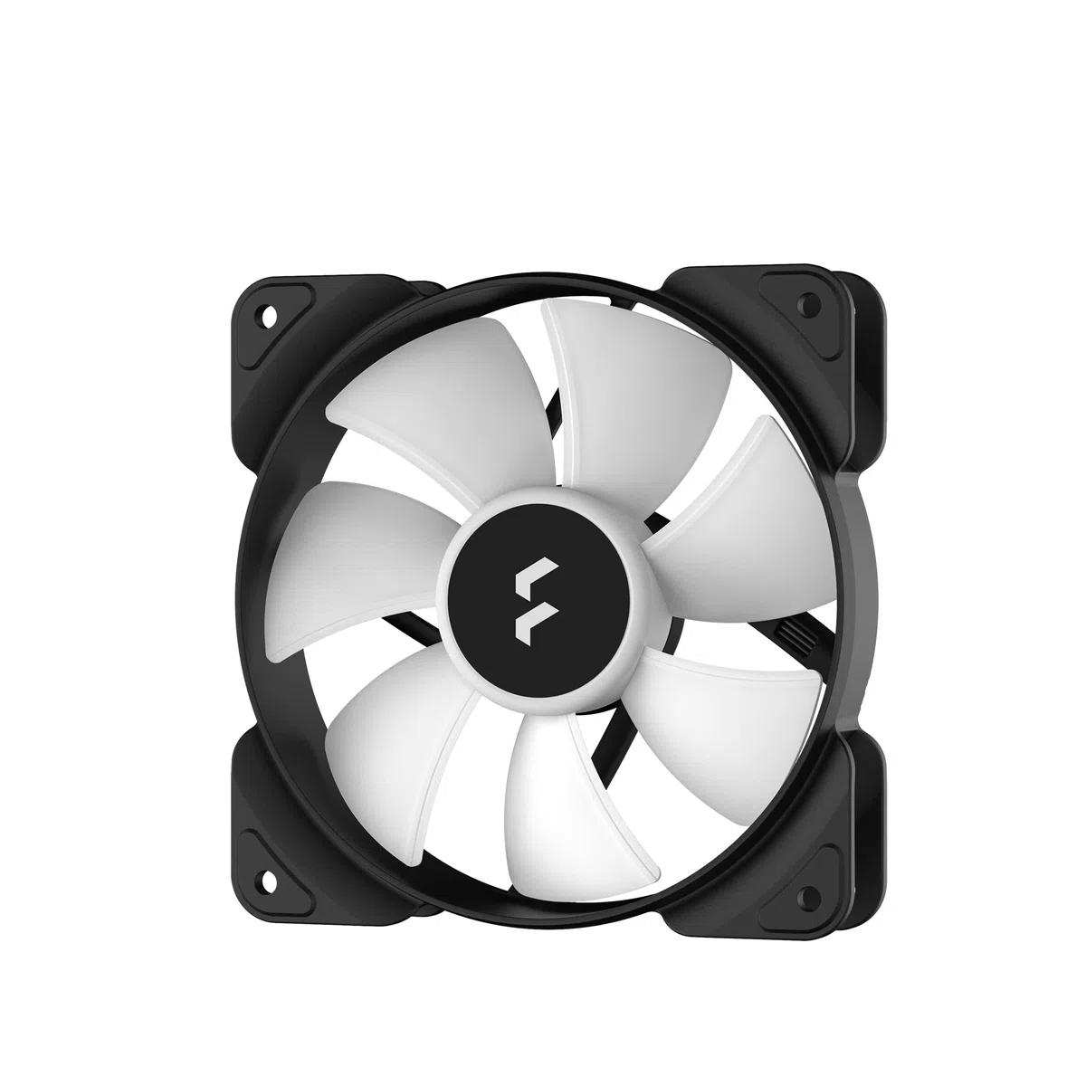 Fractal Design Aspect 12 RGB 120 mm PWM Wide 500-2000 RPM Range Black Frame 3-pack Computer Fan
