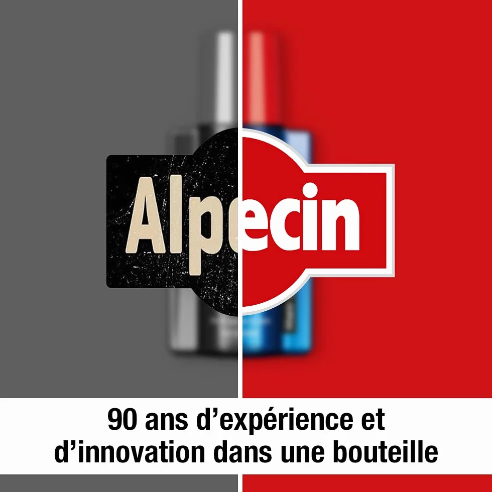 Alpecin Caféine Liquide Lotion Anti-Chute de Cheveux Homme 2x 200ml