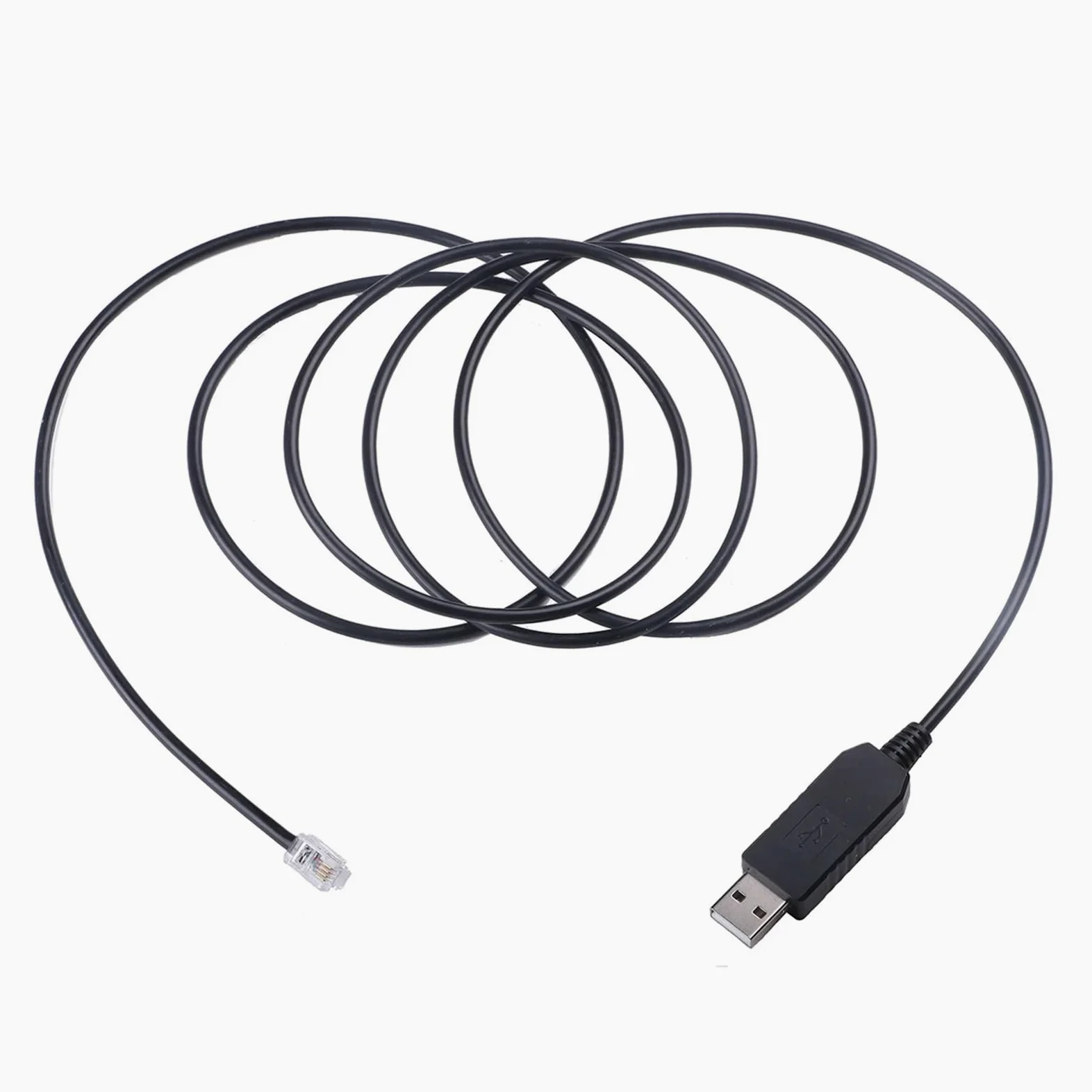 Câble de Mise à Niveau PL2303 USB vers RJ9 RJ10 RS232, câble série(3 Meter)