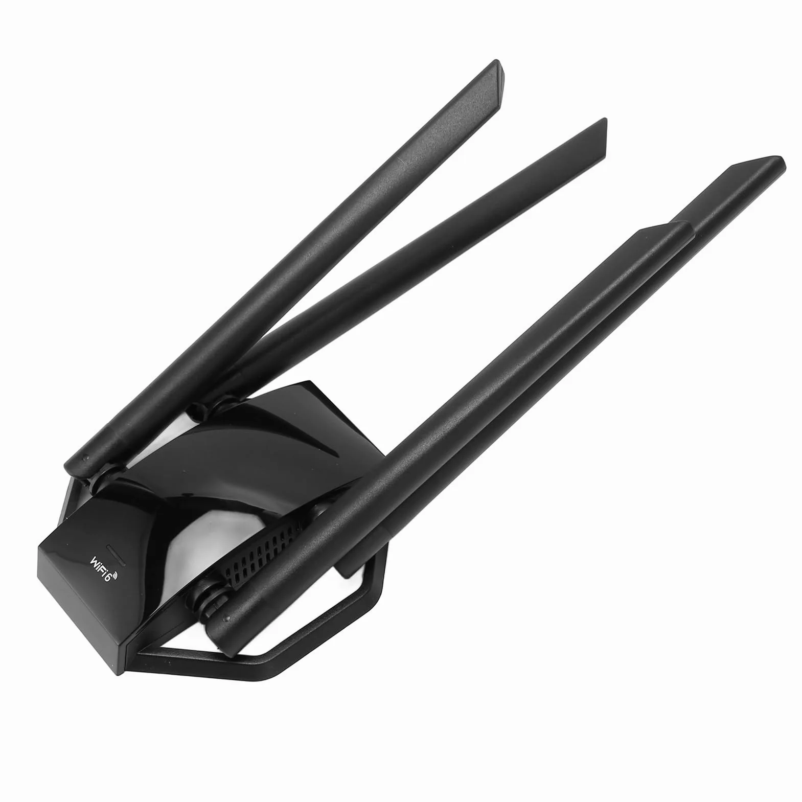 TARSHYRY Adaptateur Réseau WiFi USB 3.0 Double Bande avec 4 Antennes, Adaptateur WPA3 WiFi6 1800 Mbps pour Une connectivité Flexible, pour Les Utilisateurs de 10 et 11