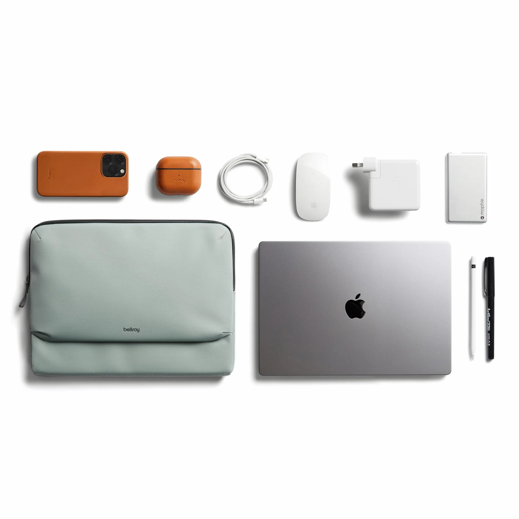 Laptop Caddy Bellroy (Housse Laptop de 14 Pouces) - Eucalyptus