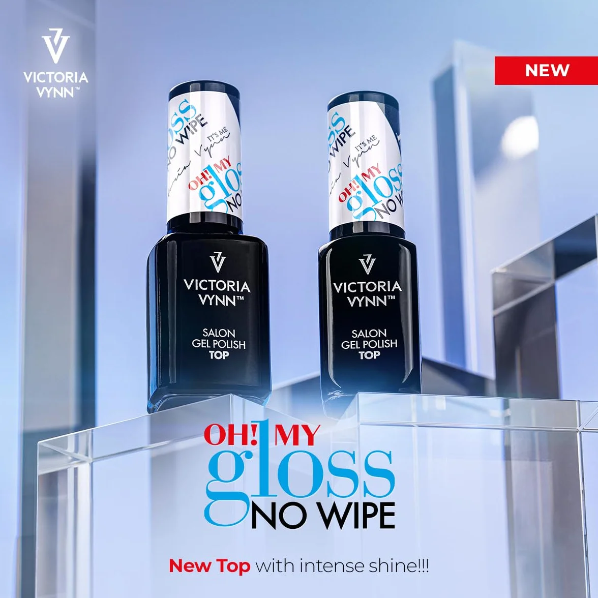 Victoria Vynn Top Coat Gel Polish No Wipe UV LED 8ml