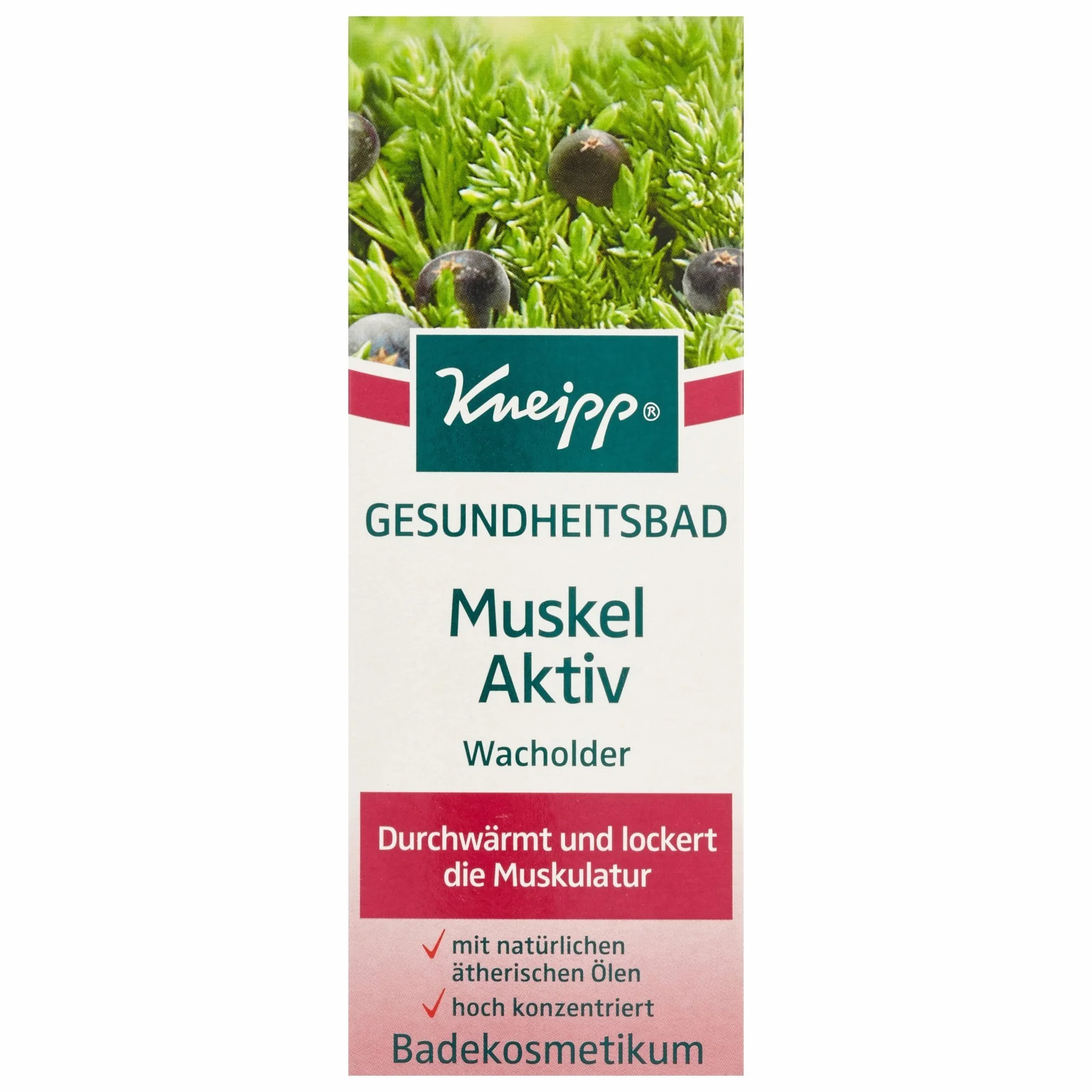 Kneipp Bain de santé actif pour muscle genévrier 100 ml