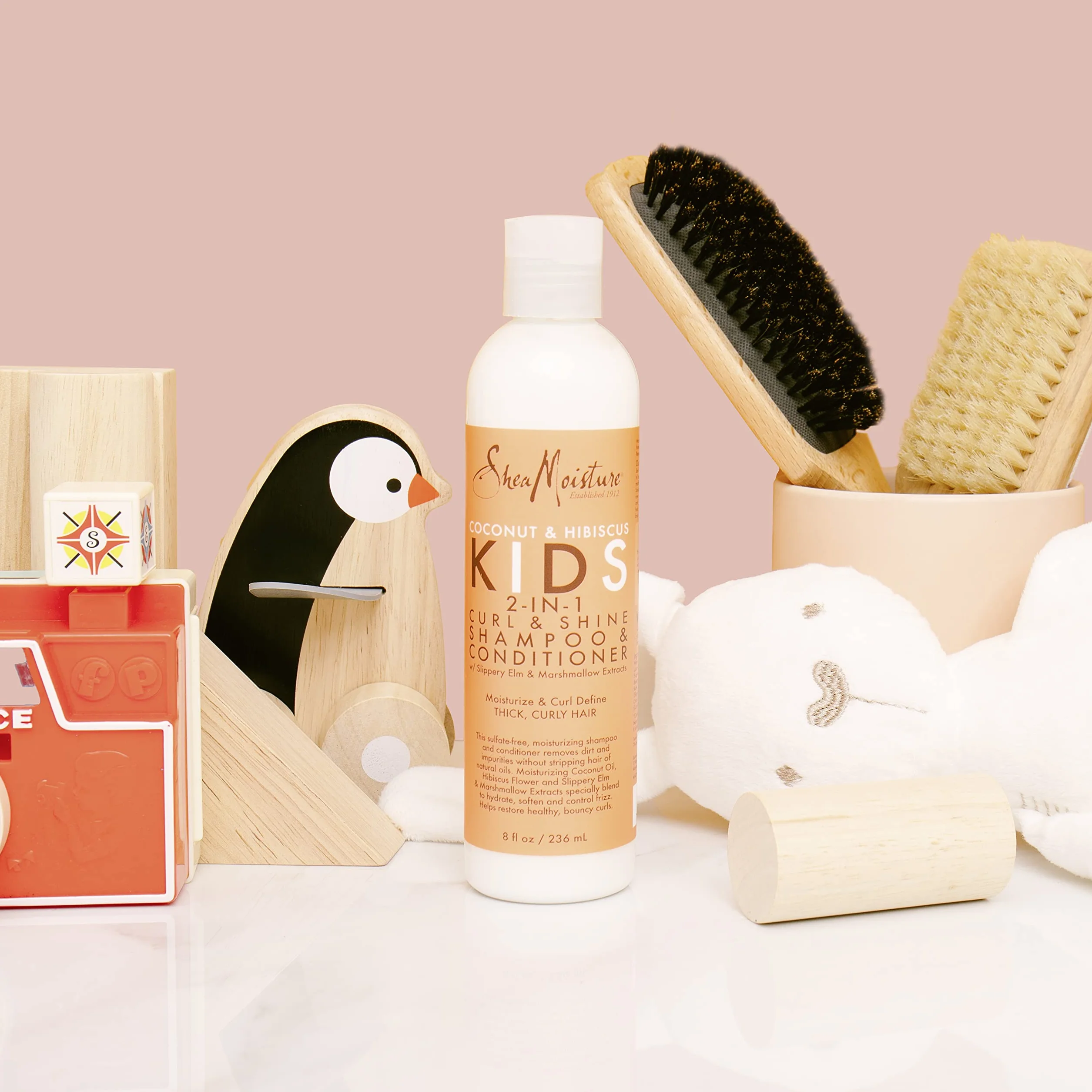 Shea Moisture Spray Démêlant Coco Hibiscus Kids 237 ml