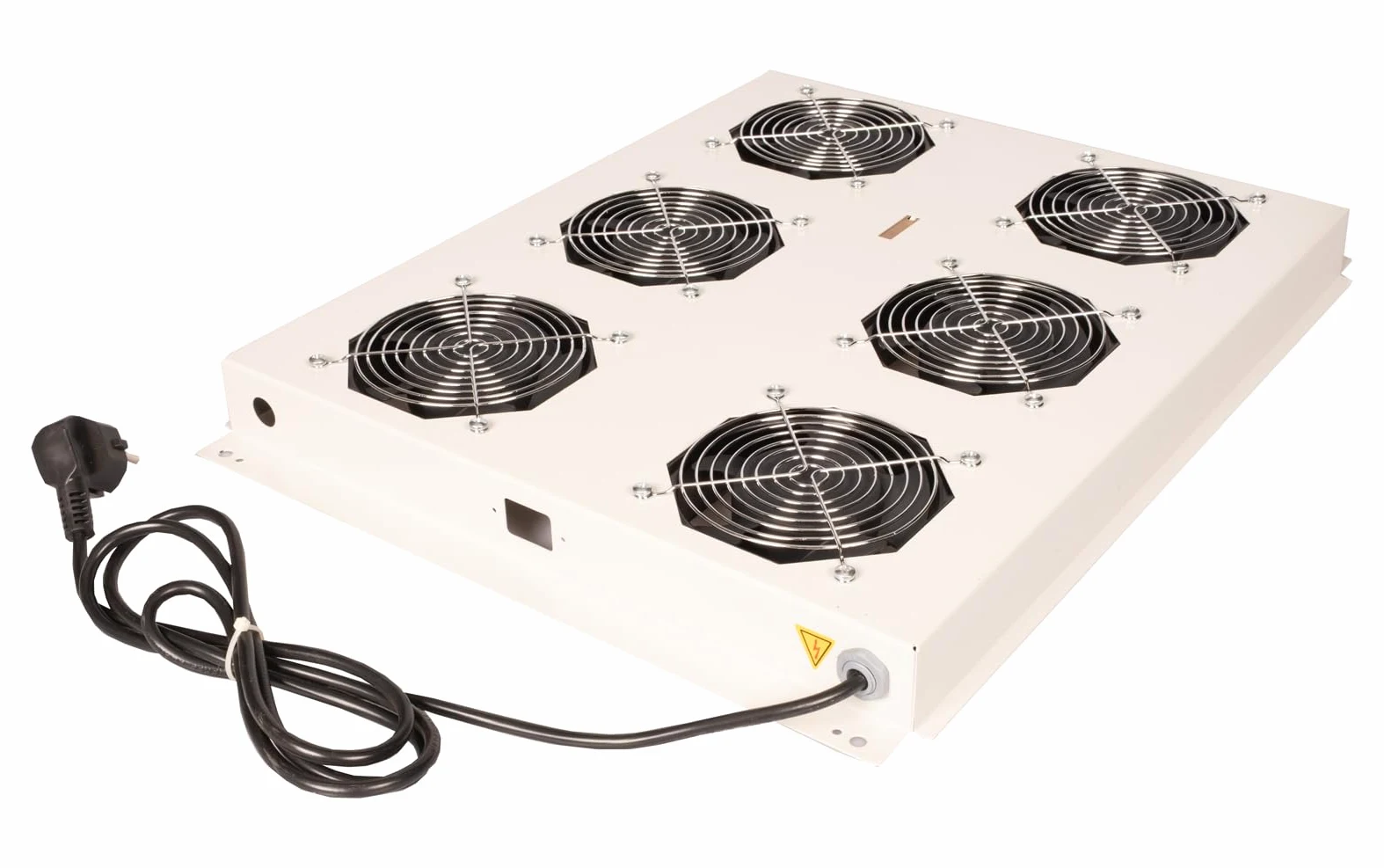 ROLINE Unité de Ventilation de Toit 19 Pouces 6 Ventilateurs, on/Off pour Armoire Serveur Gris