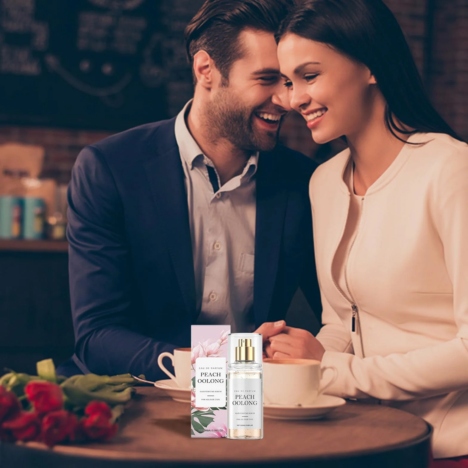 Parfum de soin des cheveux traitant nourrissant hydratant pour cheveux secs, doux et lisse usage quotidien