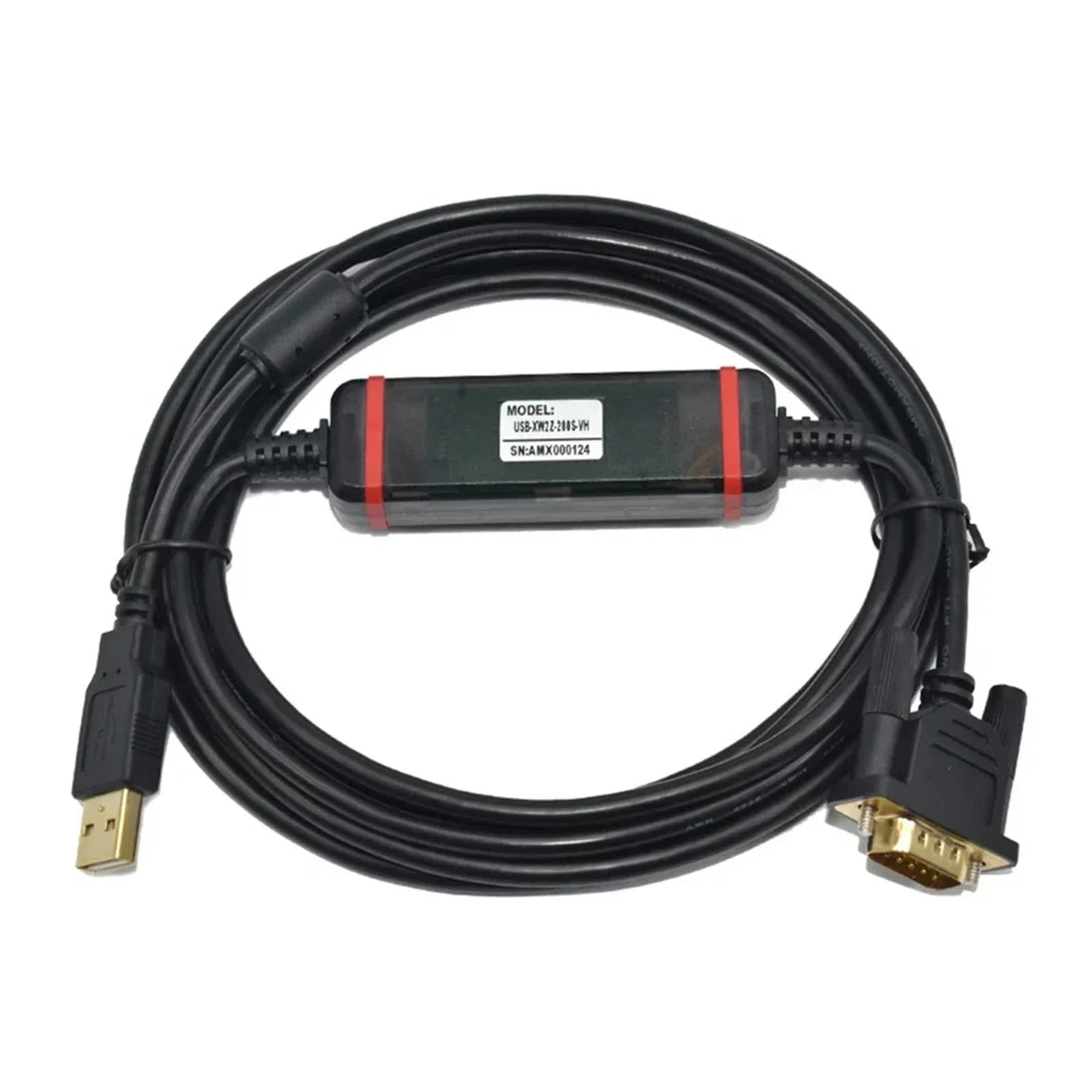 câble de programmation Puce FTDI haute vitesse USB-XW2Z-200S-VH adaptée au câble de programmation PLC série CQM1H/CPM2C/CS