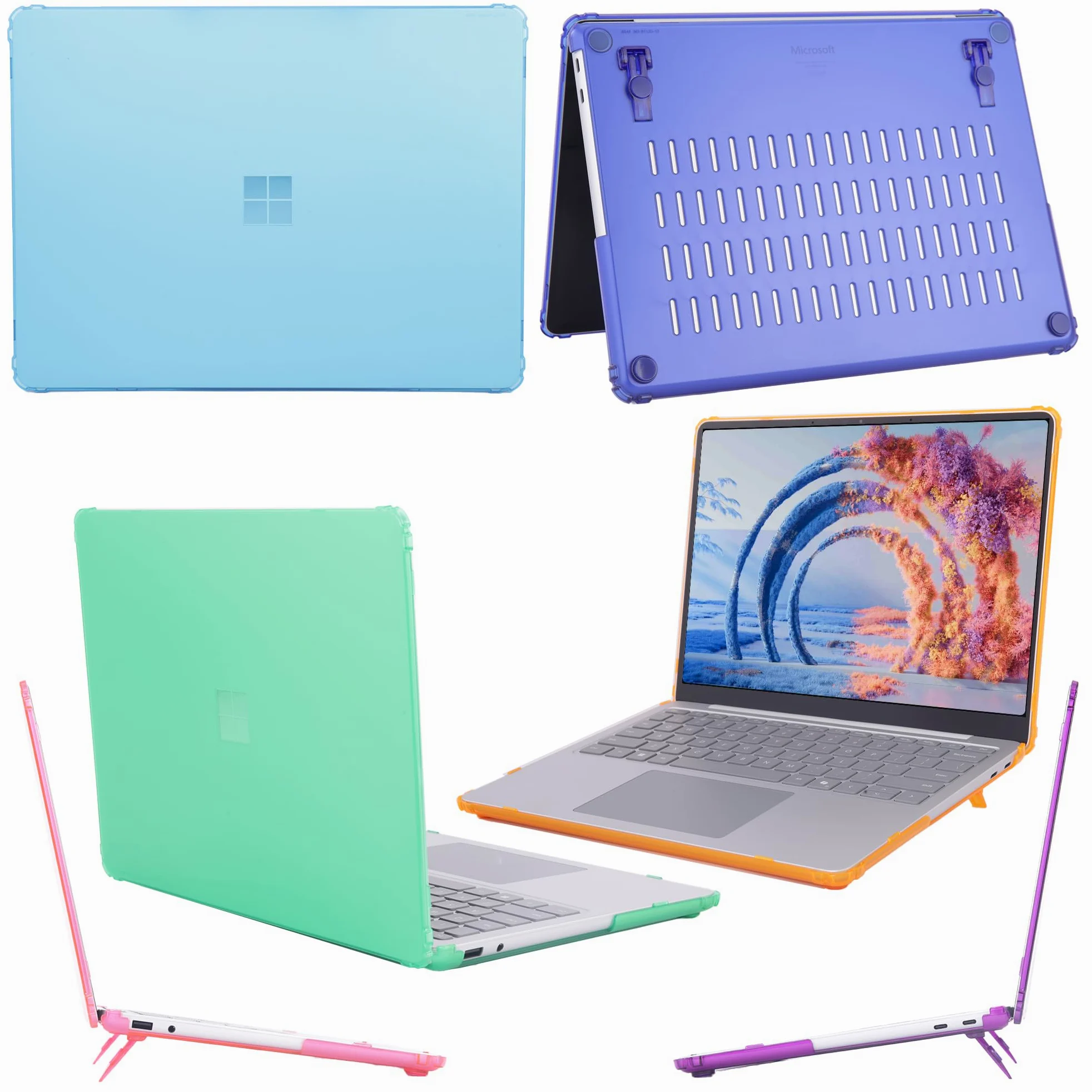 mCover Étui uniquement compatible avec Microsoft Surface Laptop 13 Windows 2025+ 13" (modèle # 2095) avec processeur Snapdragon et Copilot+ (ne convient pas aux autres ordinateurs portables Surface