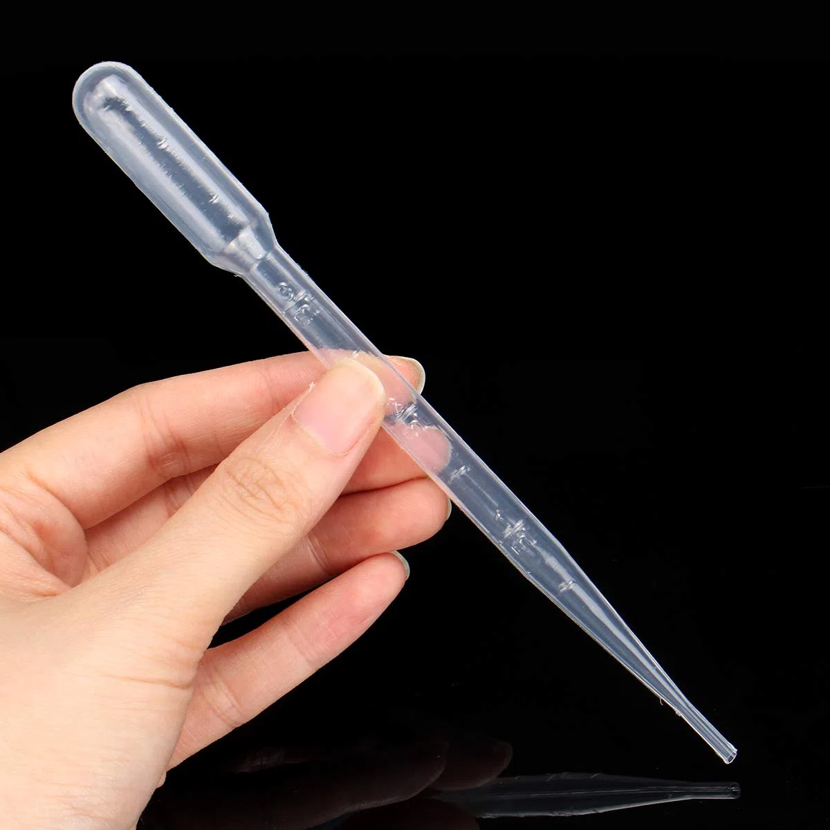 1000Pcs 3Ml Pipettes Jetables Pipette en Plastique De Transfert Gradué Peinture Liquide