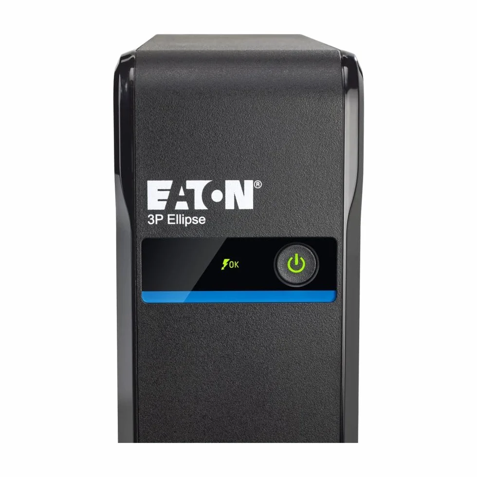 Eaton Ellipse 3P700F Onduleur 700VA 420W 4 Prises FR Protection Batterie Surtension Foudre Noir