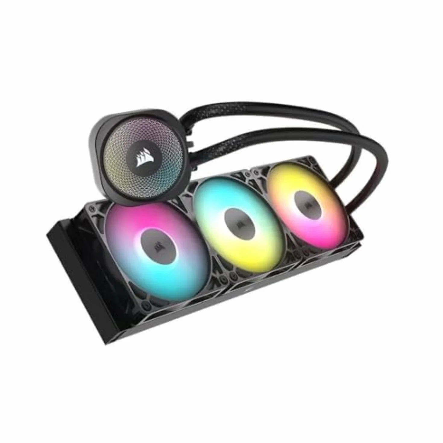 CORSAIR NAUTILUS 360 RS ARGB Refroidisseur Liquide CPU Noir 360mm AIO Faible Bruit Intel LGA 1851/1700 AMD AM5/AM4