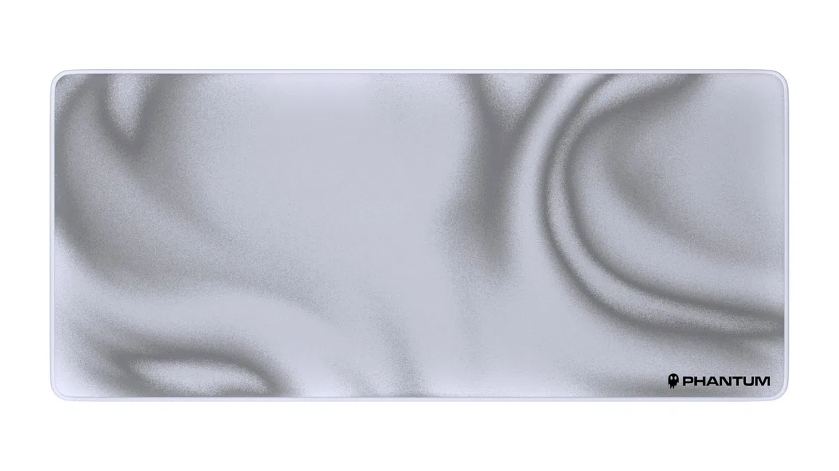 Phantum Mist - Tapis de Souris Gaming XXL 900x400 mm - Surface en Microfibre Hydrophobe Haute Performance - Base Caoutchouc Antidérapante - Soft Speed & Contrôle Précis (Light)