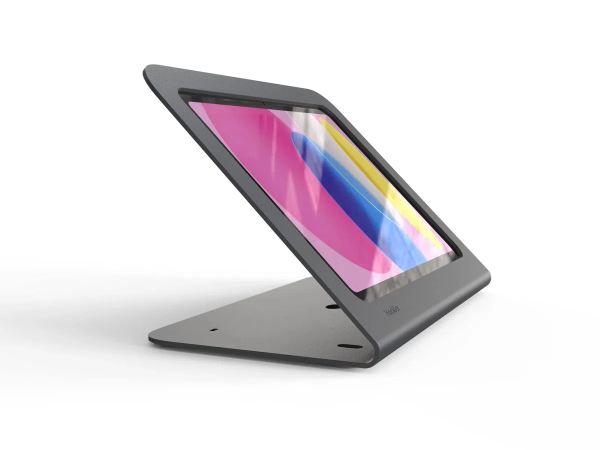 Windfall Heckler Design Support de sécurité antivol Compatible avec iPad 10 (2022) 10,9 Pouce, Noir
