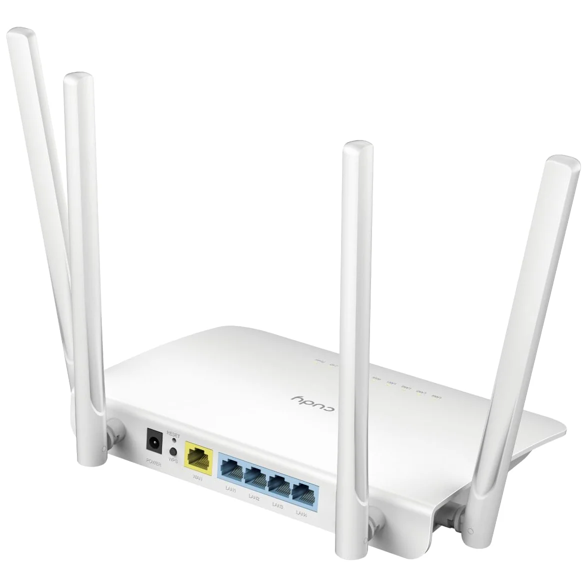 Cudy WR1300 Gigabit Routeur Wi-FI Dual Band AC1200 sans Fil 5 Ports Gigabit, 4 antennes, 2,4 GHz/5 GHz, Mode d'accès Point, 128 Mo RAM, OpenWrt, VPN | Efficacité de la formation de faisceaux MU-MIMO : prend en charge quatre clients à 5 GHz en parallèle gr