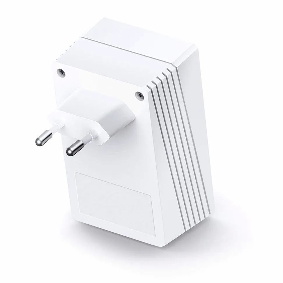 TP-Link TL-WPA4220 CPL 600 Mbps WiFi 300 Mbps, 2 Ports Fast Ethernet & CPL 600 Mbps avec Prise Intégrée et Ports Ethernet, Prise CPL Kit de 2, TL-PA4015P KIT