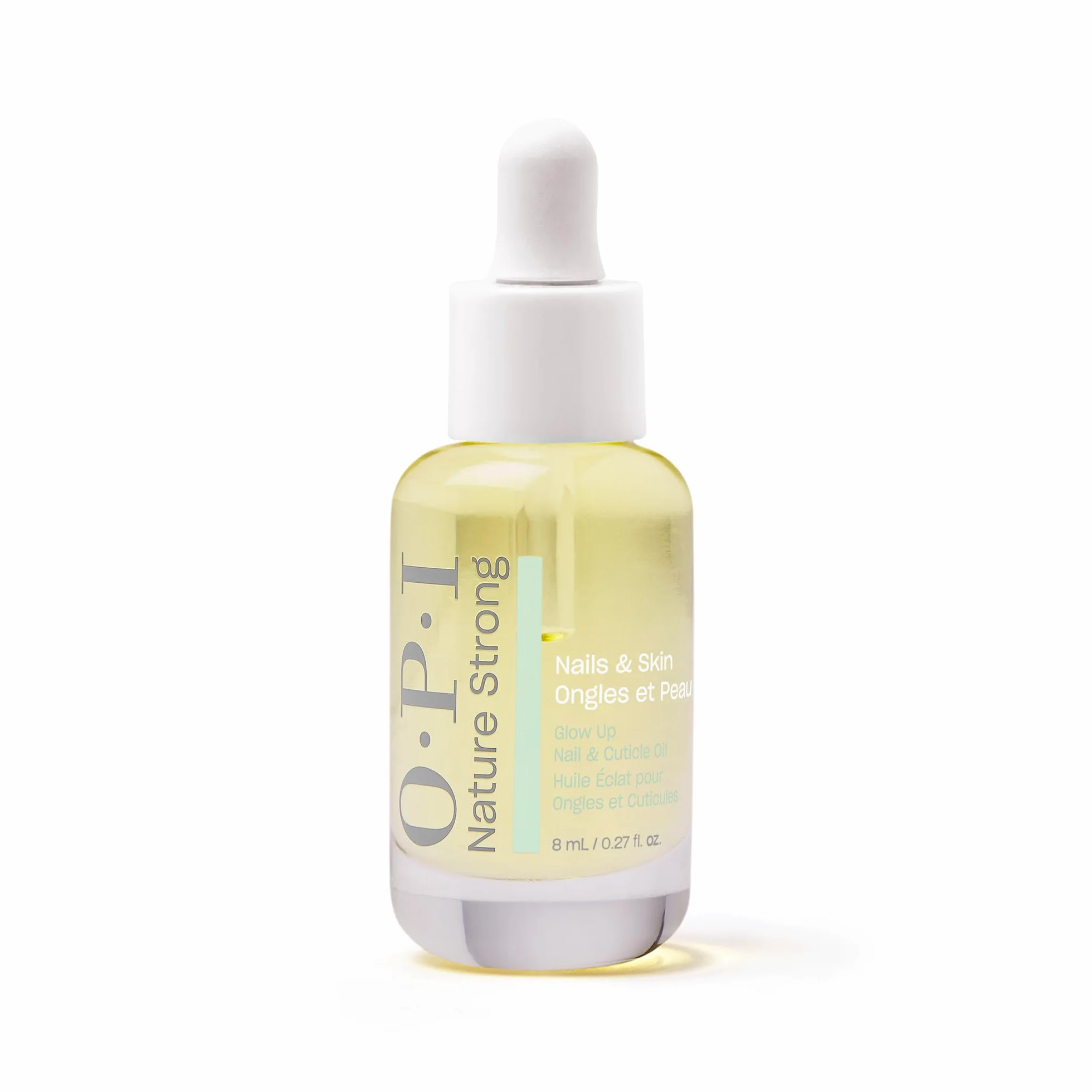 OPI Nature Strong Huile Ongles & Cuticules Glow Up – Vitamine E, Origine Naturelle – 8 ml