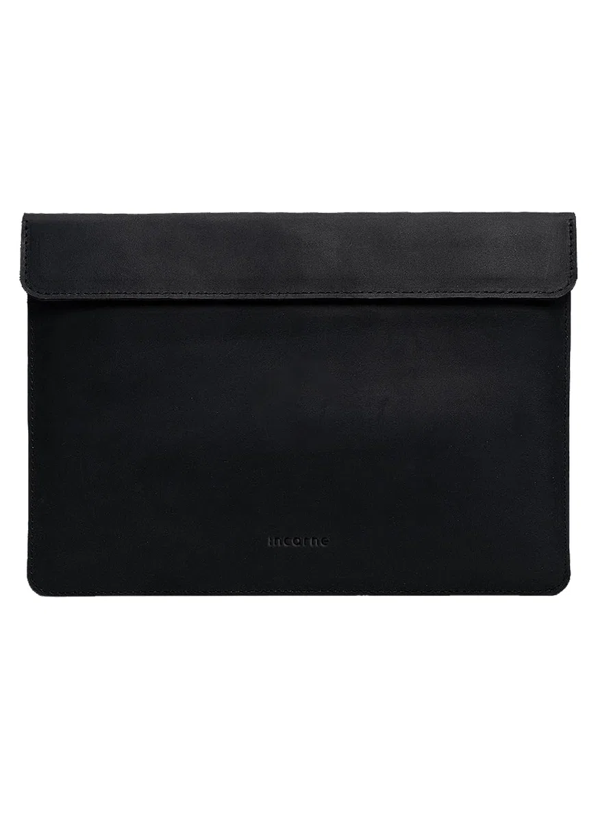 Neo Housse en cuir noir pour ordinateur portable 13" fabriquée pour MacBook Air 13" – Étuis de protection compatibles avec MacBook 13" NEO, noir