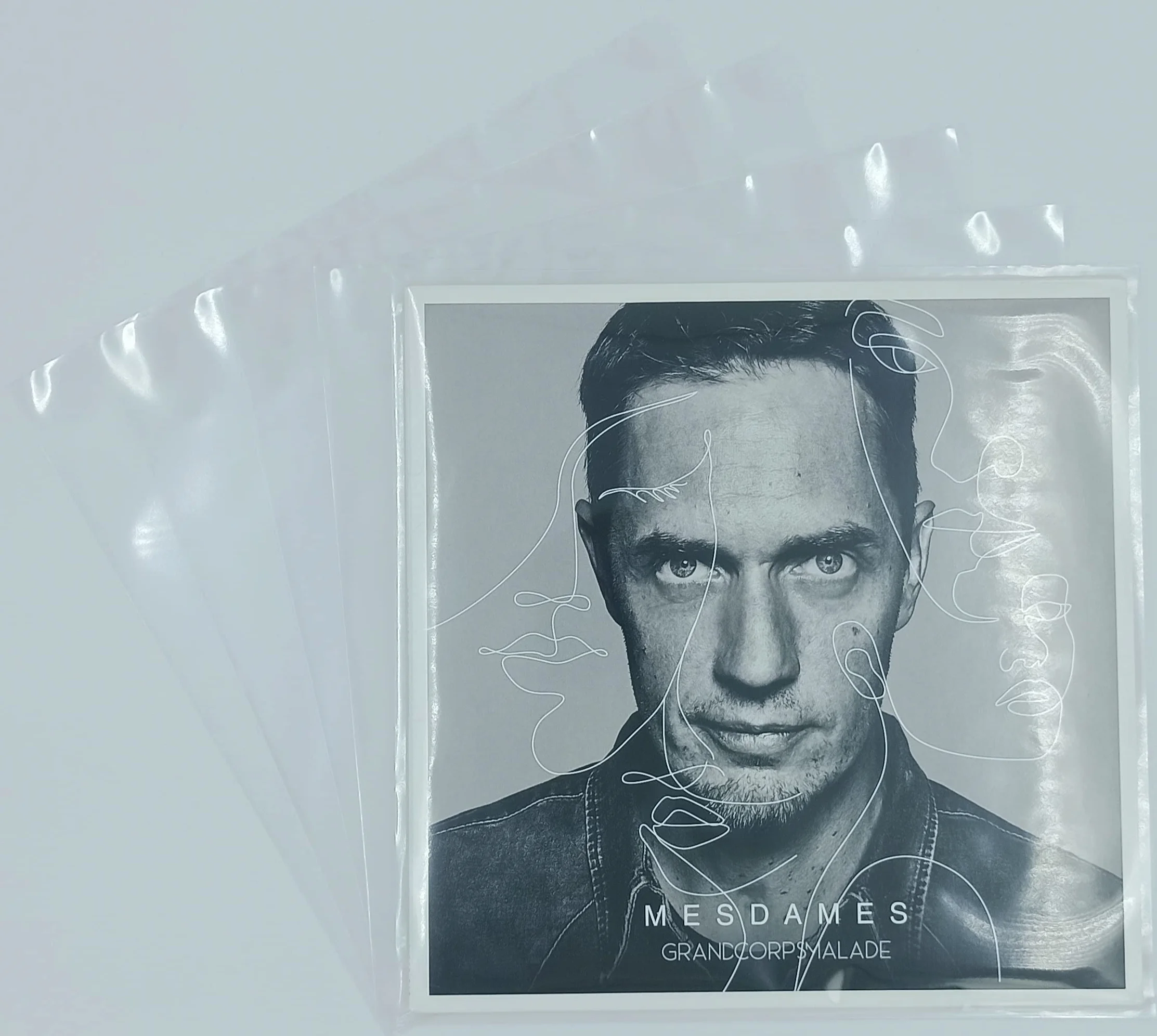 200 Pochettes de Protection en Plastique pour disques vinyles 33 Tours 12"