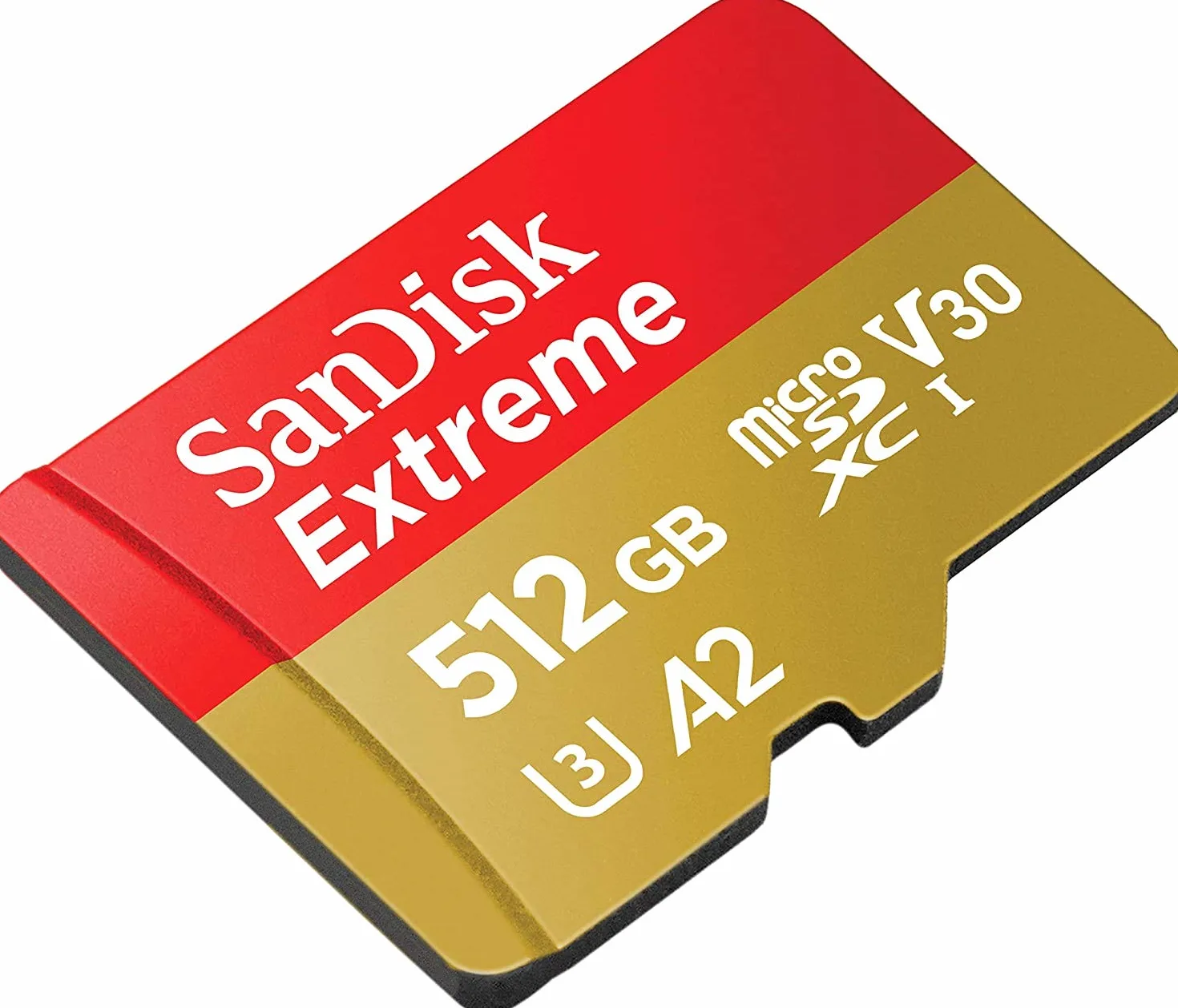 SanDisk Micro Extreme SDXC UHS-I U3 V30 Lot de 2 cartes mémoire SDXC UHS-I U3 V30 avec 1 lecteur de carte micro SD Everything But Stromboli Noir 512 Go