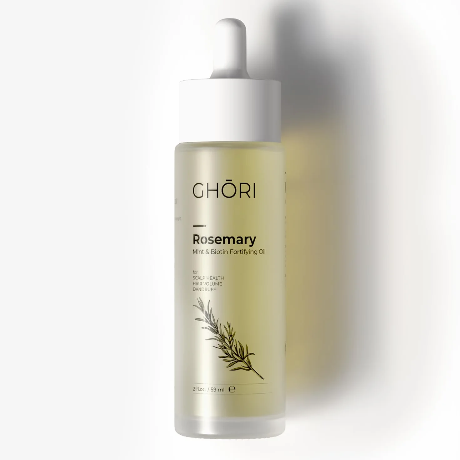 Rosemary Mint & Biotin Fortifying Hair Oil for Hair Growth & Scalp 59 ml