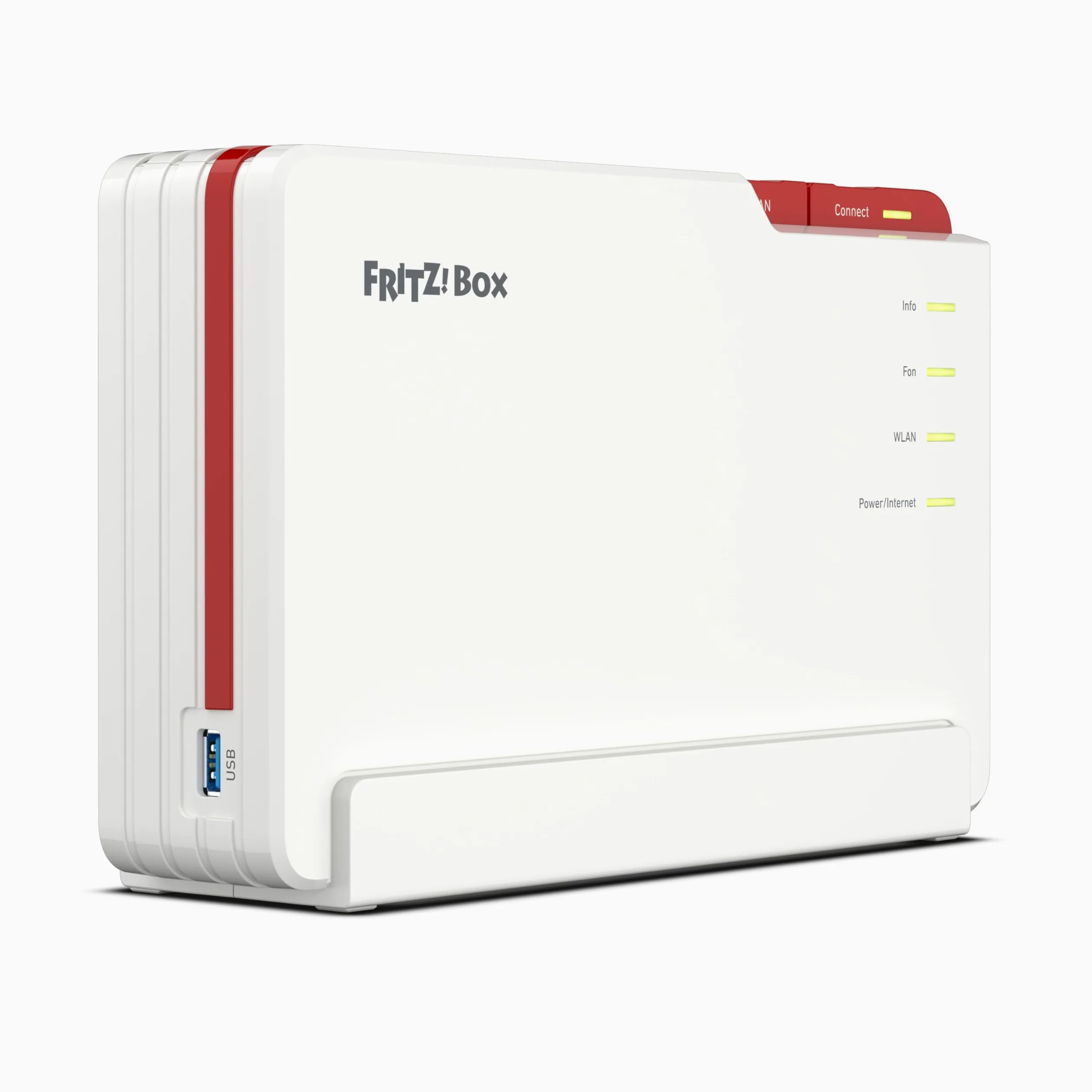 FRITZ!Box 5690 Pro | routeur DSL et Fibre | Wi-FI 7 jusqu'à 18,5 Gbit/s | Pour lignes DSL, AON et GPON, Wi-Fi tri-bande (2,4/5/6 GHz), débit au top pour 4K/8K et les jeux, Mesh Wi-Fi, Made in Europe
