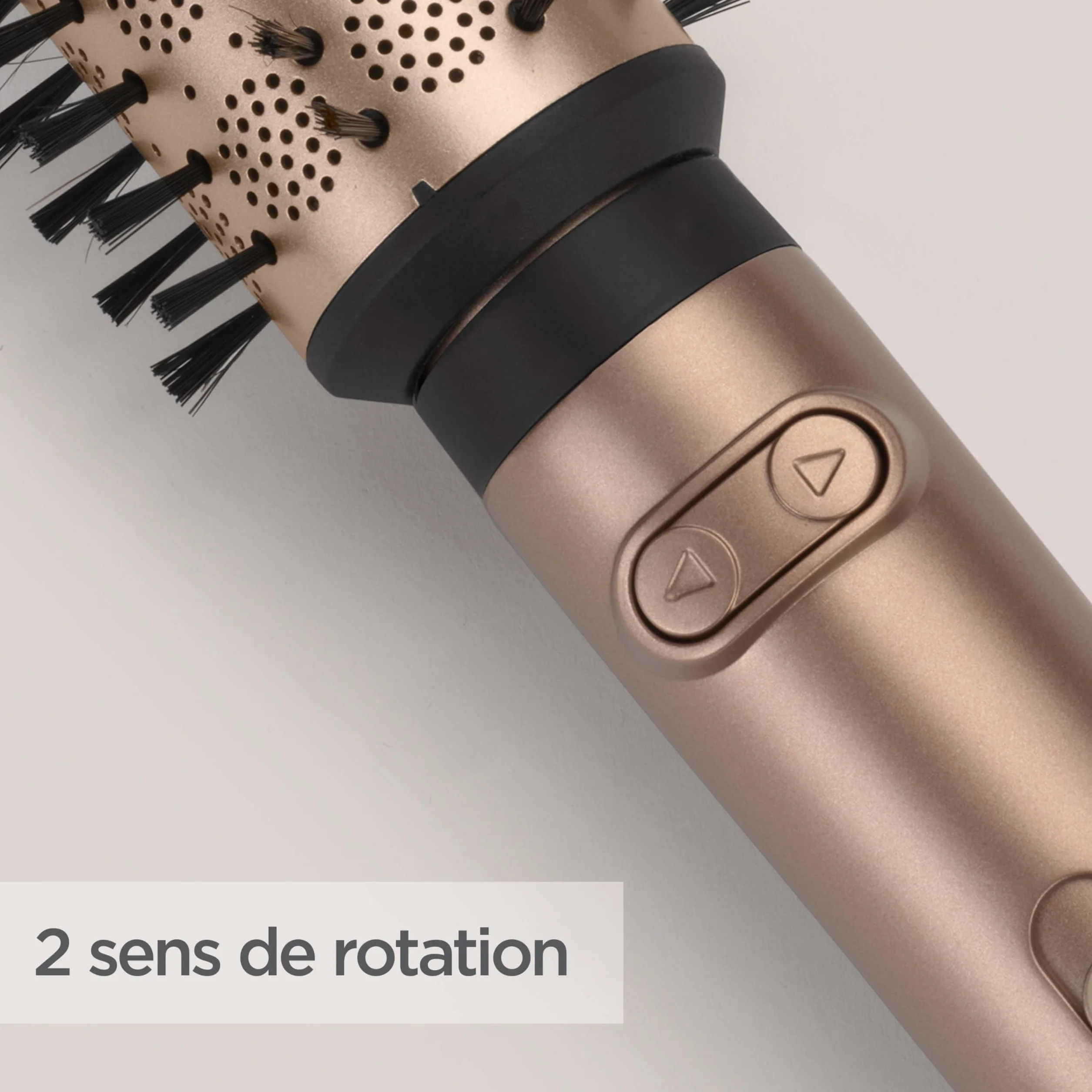 BaByliss Big Hair Dual Brosse soufflante rotative AS952E 50mm 40mm ionique anti-frisottis Noir