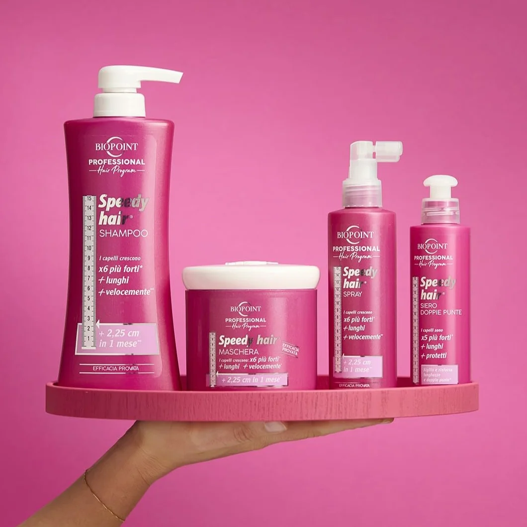 BIOPOINT SPEEDY HAIR SHAMPOO Shampoing 400 ml pour tous les types de cheveux