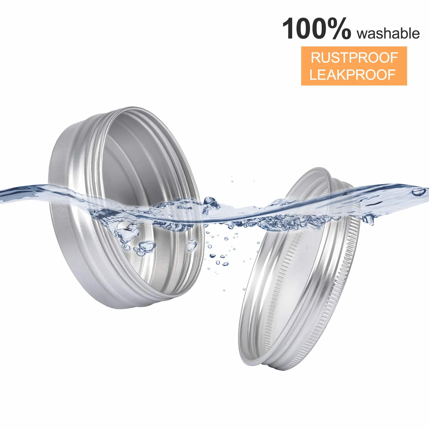 Sopito 24 Pièces 60ml Boîtes de Conserve en Aluminium, Contenants Ronds Métal avec Couvercle à Vis pour Bougies, Pommades, Cosmétiques