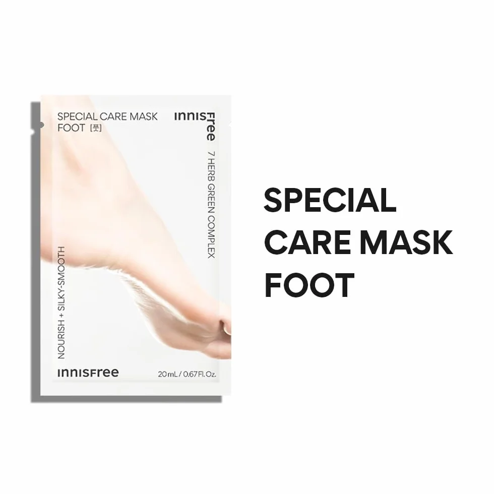 Innisfree Special Care Mask Foot Lot de 4