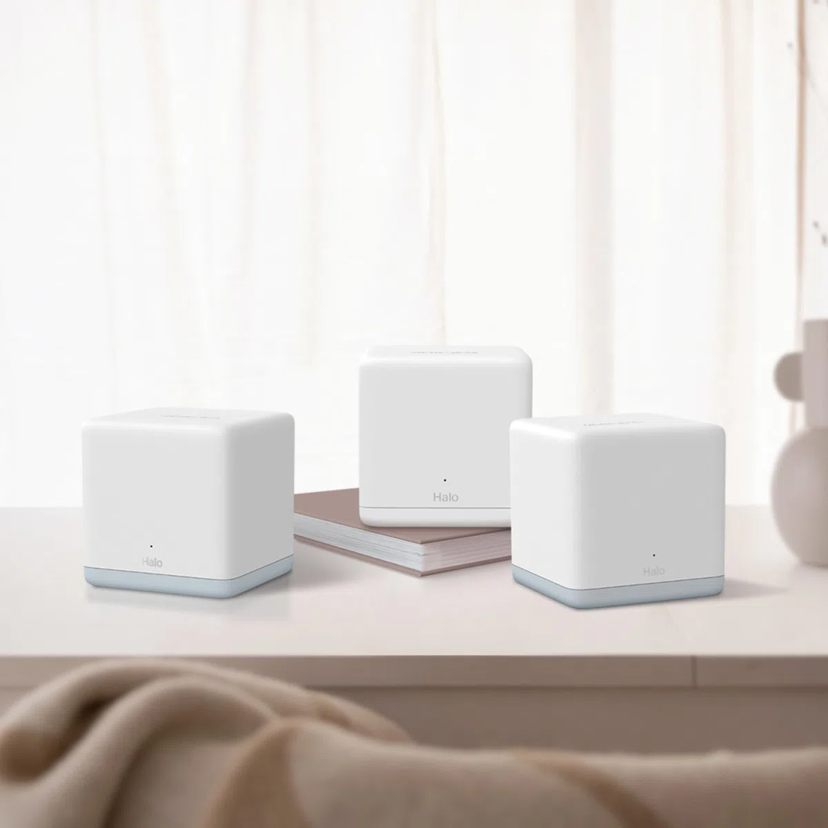 MERCUSYS Halo H32G Lot de 3 routeurs WiFi maillé CA 1200 Mbit/s