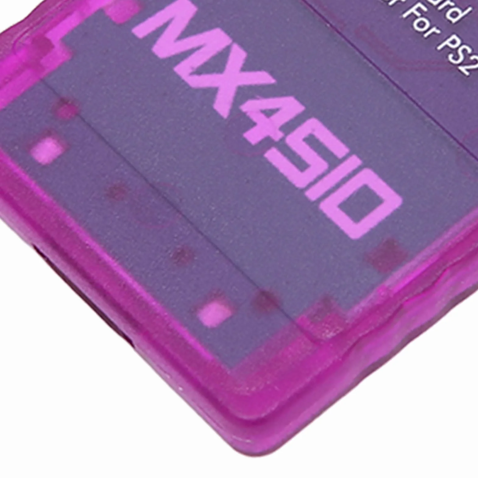 Adaptateur de Lecteur de Carte MX4SIO SIO2SD ABS Violet Translucide pour Extension Mémoire OPL