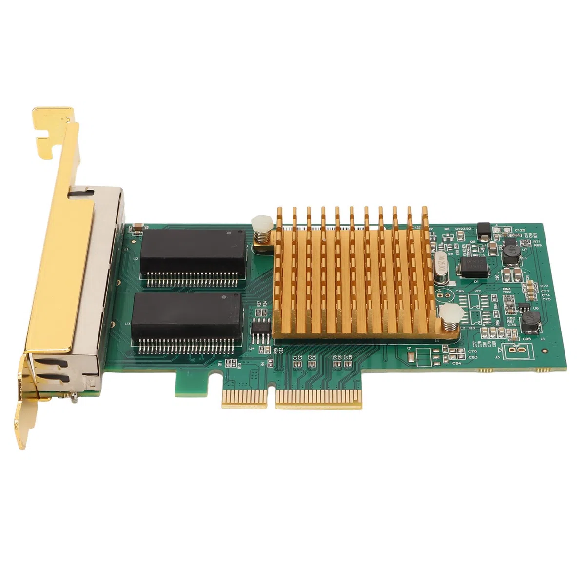 Carte Ethernet PCI E Gigabit, Adaptateur Réseau 4 Ports Haute