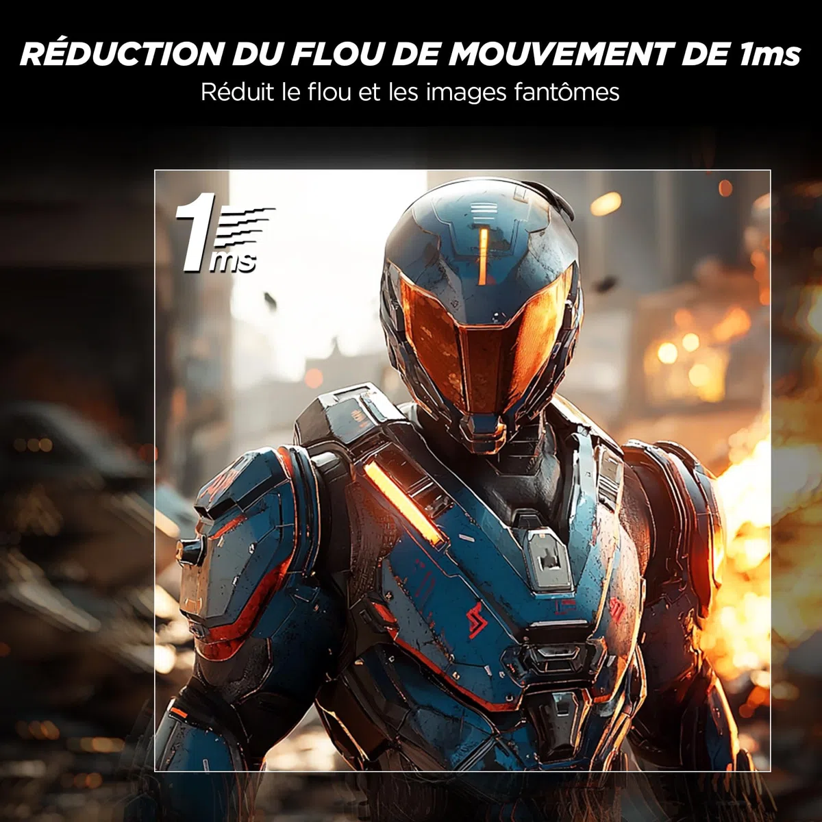 KOORUI G2511E Ecran PC Gamer 25 Pouces, 320Hz, Fast IPS, FHD 1080P Ecran Gaming, 1ms, HDR400, Adaptive Sync, Compatible VESA 75x75mm, HDMI 2.0/DP1.4, Réglage en Hauteur