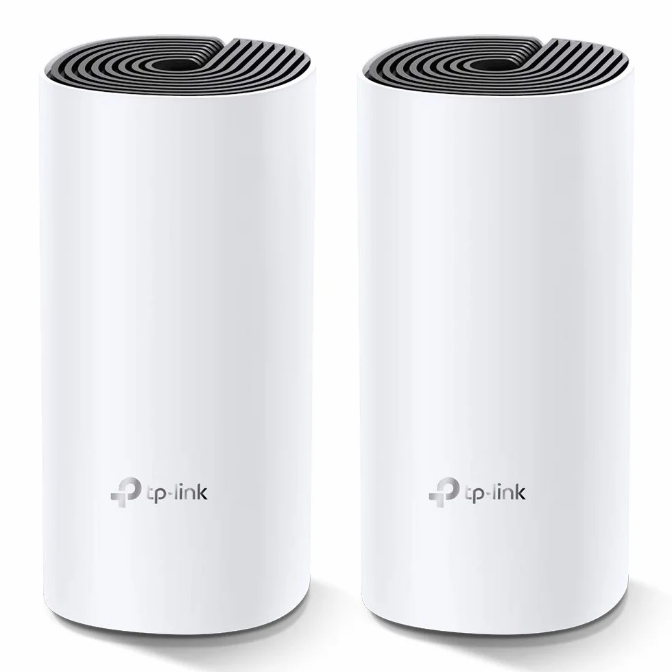TP-Link Deco M4 2-pack Système WiFi Mesh Gigabit Ethernet Contrôle parental 260m2 Alexa IFTTT